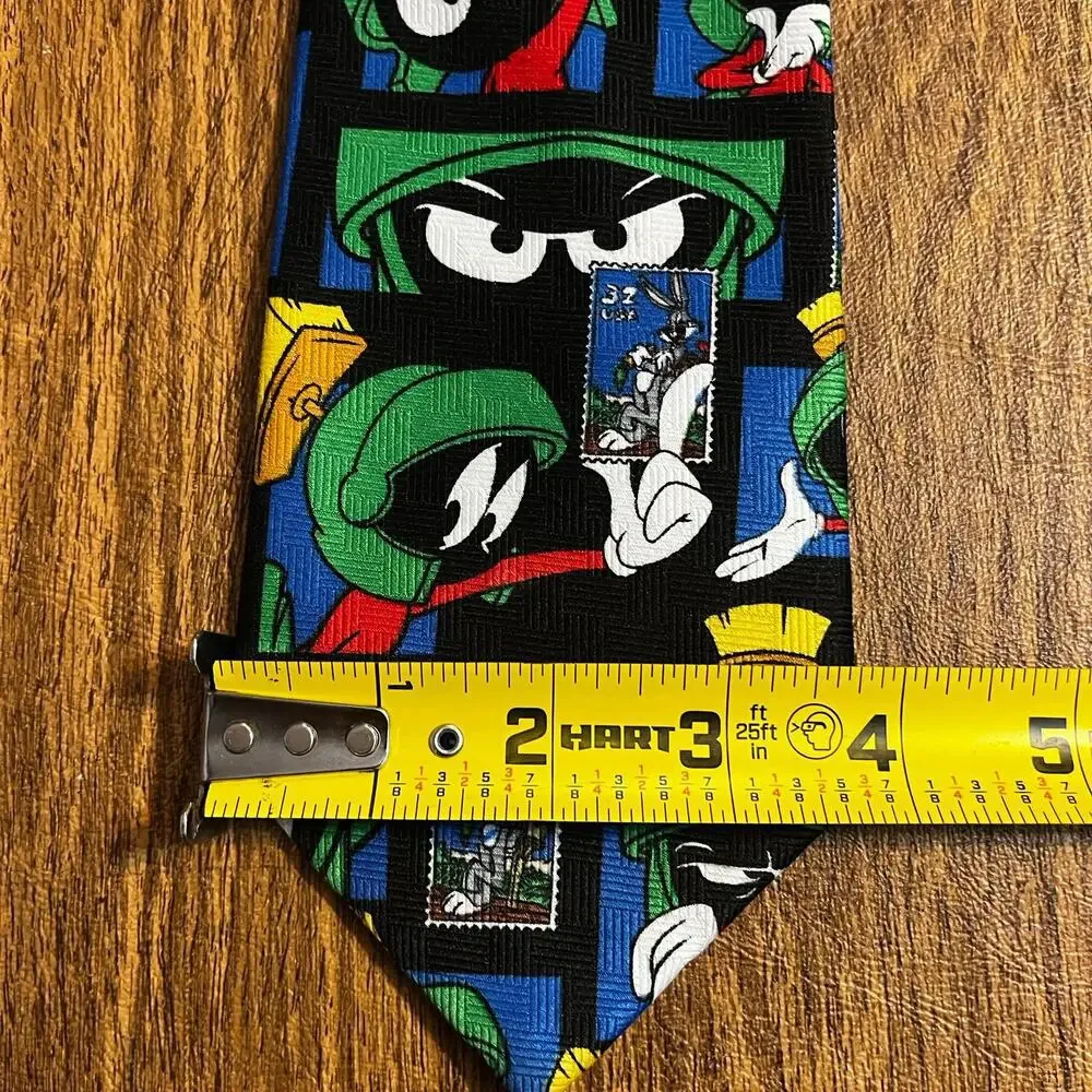 Vintage Looney Tunes‎ Lot of 2 Neck Ties 1997 USPS Stamp Collection 90's